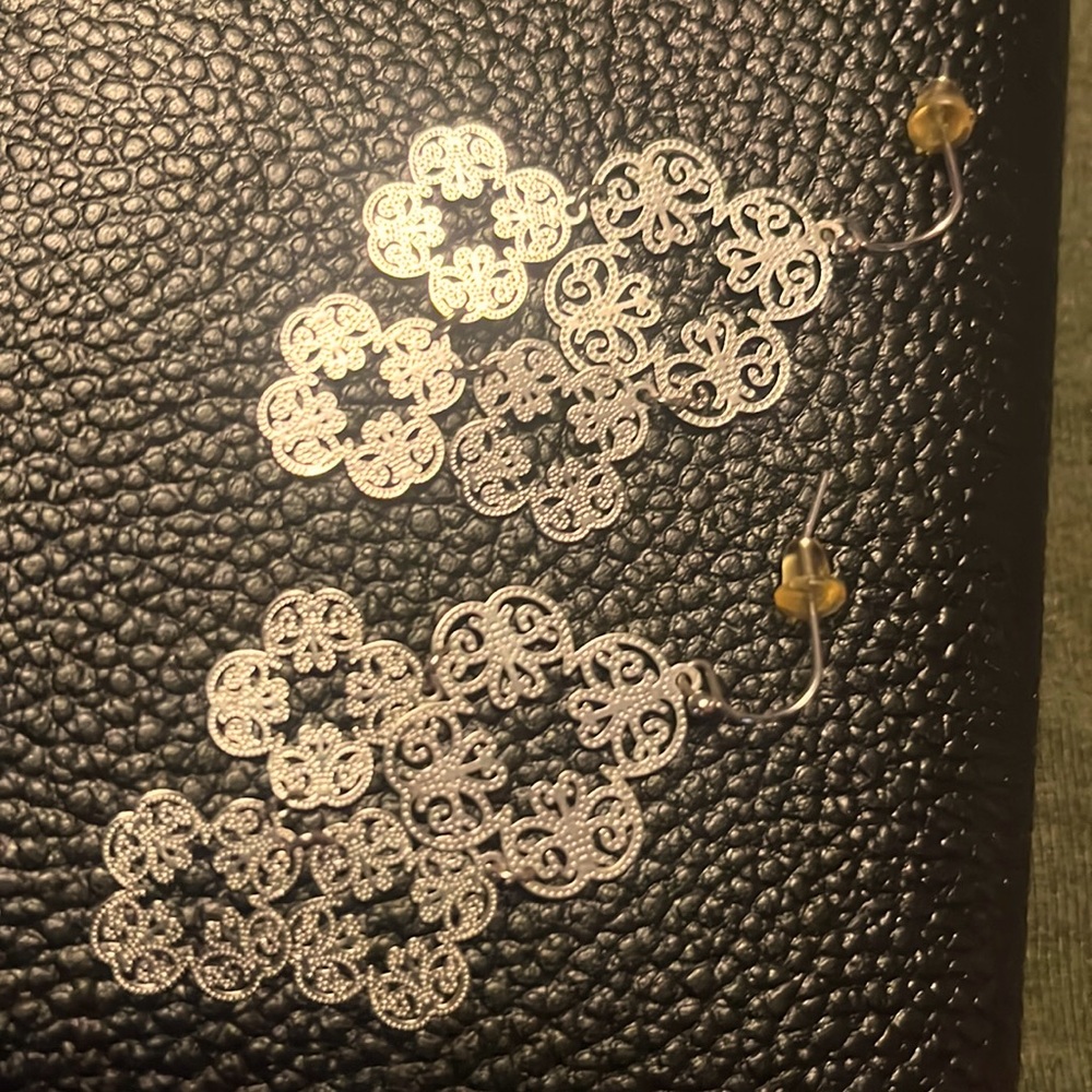 Lia Sophia Silver Chime Earrings
